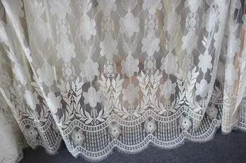 1,5 m široký sklenenej priadze, kvet, net priadza rias čipky šaty príslušenstvo DIY svadobné šaty materiálu