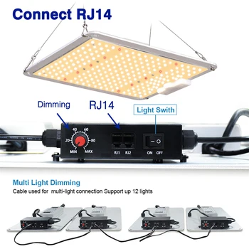 1000W LED Rásť svetlo Samsung LM301H/LM301B S UV IR Rada Smart APP Stmievanie Krytý Skleníkových Stan Hydroponics Rast Lampa
