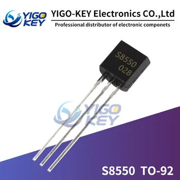 100ks SS8550 TO92 8550-92 Nové Triode Tranzistor