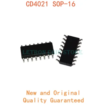 10PCS CD4021 SOP16 CD4021BM SOP-16 CD4021BM96 SOP HEF4021BT SOIC16 CD4021BCM SOIC-16 SMD nové a originálne IC Chipset 117886