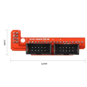 10Pin intelligent 3D Tlačiarne RAMPY 1.4 Konektor pre Adaptér Doska pre LCD 2004 Modul/12864 Displej Ovládací Panel Adaptér