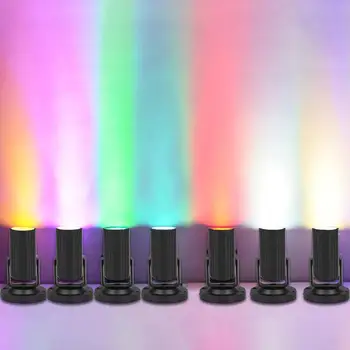 1W LED Fáze Pozornosti svetelný Efekt Lúč Svetla DJ Stage Mini Reflektor Svietidla Pre KTV Bar Disco Flash LED Farebné Pozornosti