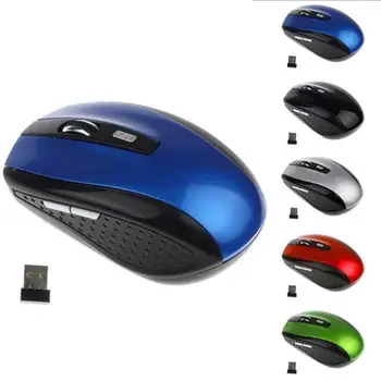 2,4 GHz Bezdrôtová Myš S USB Prijímač Hráč 1600 DPI Myš Pre Počítač PC, Notebook 44939