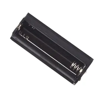 2 ks Batérie, Držiak na 3 x 1,5 V AAA Batérie Baterky Baterky 53 x 21 mm Black batéria prípade Úložný box