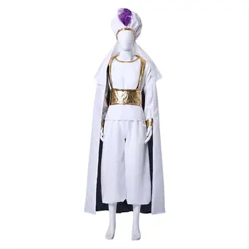 2019 Nové Aladdin Princ Cosplay Kostým Dospelých Mužov Aladdin Kostým Top Vesta Nohavice, Klobúk Halloween Kostýmy 34347