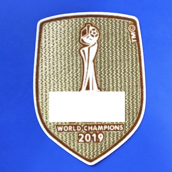 2019 Žena Klub Pohár Majstrov SVETA Patch Futbal Odznak Patch 9008