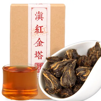 2020 Dianhong Med Voňavé Zlaté Bud Čierny Čínsky Čaj Červený Čaj 170 g/Box