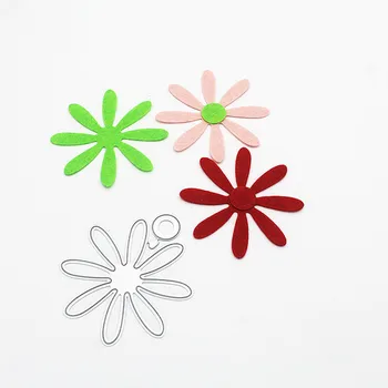 2020 Nové Kvety DIY zápisník rezanie kovov die papier karty procese razba zložky šablóny