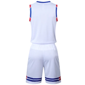 2021 Nové Muži Basketbal Obleky Na Mieru Školenia Jersey Nastaviť Výtlačky Rýchlo Vyschnúť Tímové Športy Topy A Šortky Basketbal Uniformy 95749