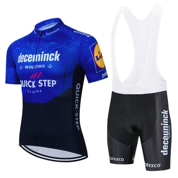2021 Quick Step Cyklistika Dres Lete Set Pro Team Cyklistické Oblečenie Cestnej Bike Vyhovovali Cyklistické Šortky Podbradník MTB Maillot Ciclismo Ropa 20213