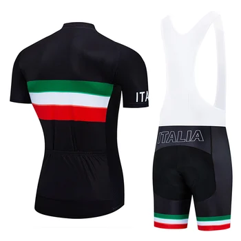 2021 Tím ITALIA Cyklistické 9D Nastaviť Jersey Bicykli Nosenie Ropa Ciclismo Pánske Letné Rýchle Suché Cyklistické Oblečenie, Krátke Maillot Culotte 30547