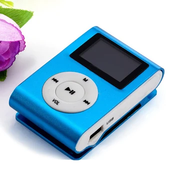 2021 Štýlové Zrkadlo Prenosný MP3 Prehrávač Mini Clip MP3 Prehrávač Walkman Športové Nepremokavé 3,5 mm Jack pre Mp3 Prehrávač Hudby Dropshipping 23341