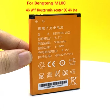 2050mAh M100 M20 Batérie Pre Bengteng M100 4G Wifi Router mini router 3G, 4G Lte Vysokej Kvality 12973