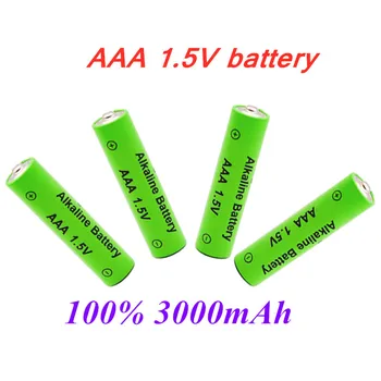 4~20PCS Nové AAA Batéria 3000mAh 1,5 V Alkalické AAA nabíjateľné batérie pre Diaľkové Ovládanie Hračka svetlo Batery 4608