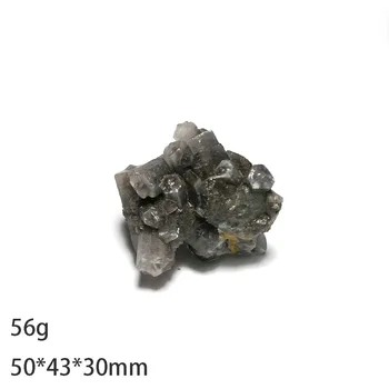 56g A3-1 Prírodných Minerálov Kalcitu Kremeň Vzor Ozdoby Zberateľstvo Darčeky, Ozdoby Z Provincie Fujian, Čína