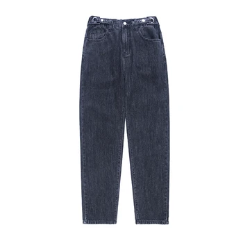 5XL plus veľkosť jeans Módne dámske džínsy 2020 jeseň nové veľké veľkosti, vysoký pás džínsy chudnutie hárem nohavice voľné nohavice 7301
