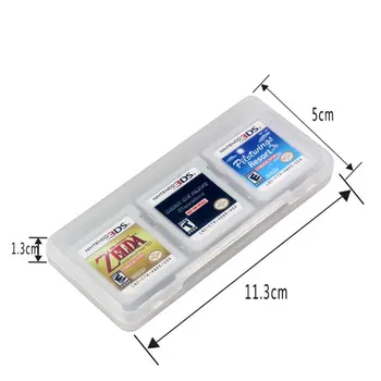 6 v 1 tvrdého Plastu Úložný Box Prípade Držiak pre Nintend DS, 2DS Nové 3DS XL LL 3DSLL 3DSXL Hra Karty 11583