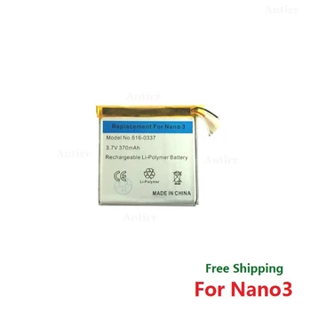 616-0337 370mAh Batérie Pre Apple iPod Nano 3 3. 3Gen Batterie Nano3rd Nano3 MP3 4GB 8GB MP4 Akumulátor 26809