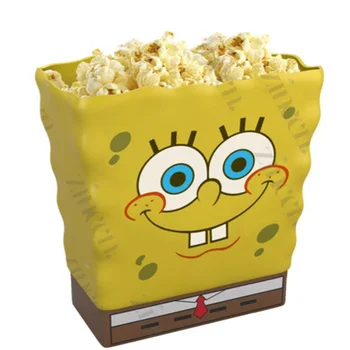 650 ml Karikatúra Roztomilý Sponged Bobed Pohár Patrick Star Slamy Pohár Popcorn Vedro 3D Hubky Hviezdice Slamy Pohár Pre Deti, Dospelých 17790