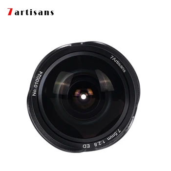 7artisans 7,5 mm F2.8 II V2.0 APS-C Formátu Fisheye Objektív s 190Angle Pohľadu na Sony E Fuji Nikon Z M4/3 Mirrorless Fotoaparáty