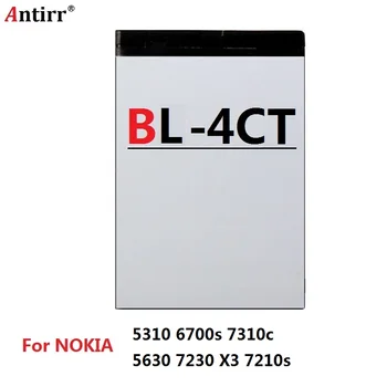 860MAH BL-4CT BL 4CT Náhradné Li-ion Batéria Pre Nokia 5310 6700s 7310c 2720F 5630XM 6600F 7205 7210C Batérie 5454