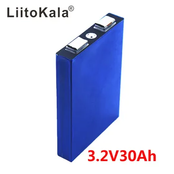 8pcs LiitoKala 3.2 V 30Ah LiFePO4 Batérie Bunky 30000mAh Lítium železa fosfát hlboké cykly pre Diy 12V 24V slnečnej energie UPS power