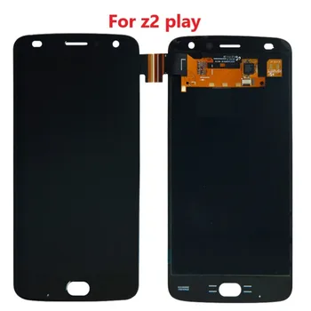 AMOLED Pre Motorola Moto Z Z2 Z3 Hrať Z4 Jeden Zoom LCD Displej Digitalizátorom. Montáž Nahradenie Burn-Tieň Z3 Hrať Lcd