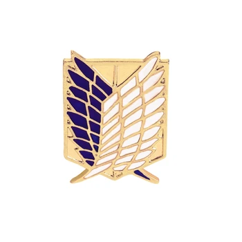 Anime Krídla Slobody Suvenír Kolíky Odznaky Na Titan Skautingu Légií Brošňa N0HE 1555