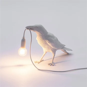 Autor Vták Lampa LED nástenné svietidlo s zapojte kábel Obývacia Izba, nočné Svetlá Uličkou Reštaurácia Domova Vták Nástenné svietidlo Fixtur 51549