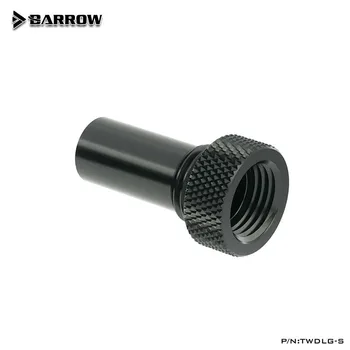 Barrow vody chladič PC TWDLG-L/TWDLG-S vonkajším prietok sprievodca adaptér 50 mm/20 mm black/white G1/4 montáž chladiča gadget 27171