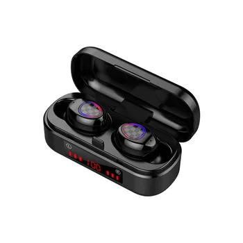 Bezdrôtový Bluetooth 5.0 Headset V8 HiFi Stereo Slúchadlá 2000mAh Športové Slúchadlá Mini Slúchadlá pre Android a iOS Smartphony
