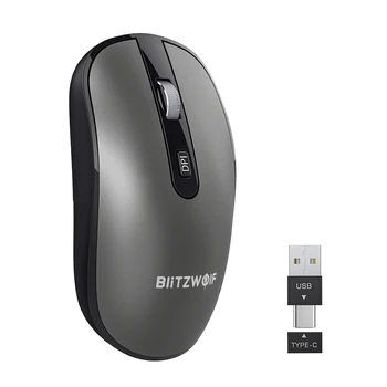 BlitzWolf BW-MO3 Bezdrôtová Myš 2,4 GHz bluetooth 5.0 Triple Mode with USB Typ-C Prijímač Tichý Myši na Počítač PC, Notebook