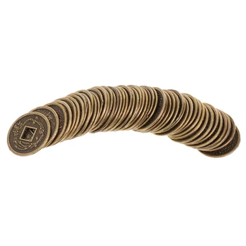 Bohatstvo/Šťastie Mince Simulácia Čínsky Medené Mince Artefaktov Nastaviť pre 50pcs 2cm 7331