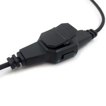 Boom Mic pre Slúchadlá 3,5 mm Kábel s Mikrofónom, Ovládanie Hlasitosti a Mute Prepínač V-MODA Crossfade T21A 605