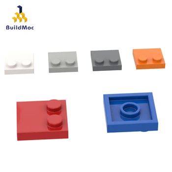 BuildMOC Kompatibilné Montuje Častice 33909 2x2 pol okraj 2 bump základný plat Stavebné Bloky Súčastí D 642
