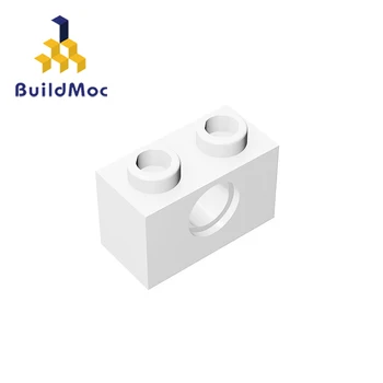 BuildMOC Montuje Častice 3700 high-tech , Tehla 1x2 s Hol Pre Stavebné Bloky Súčastí DIY Vzdelávacie darček Hračky 6018