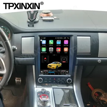 Carplay Auto Rádio Stereo Prijímač Android Pre Jaguar XF 2004-2009 2010 2011 2012 2013 GPS Hráč Auto Audio Vedúci Jednotky 63501