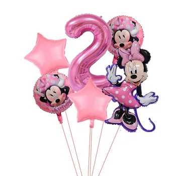 Cartoon Disney Mickey Minnie Mouse Tému Deti Prospech Narodeniny Pack Prípade Strany Poháre Taniere Baby Sprcha Jednorázový Riad