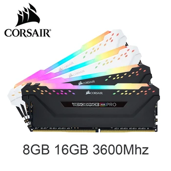 CORSAIR Vengeance RGB PRO RAM 16GB DDR4 16GB 32GB Pamäť PC4 3000Mhz 3200Mhz 3600Mzh DIMM Modul Memoria 12765