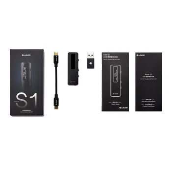 Dac AK4377 HIFI Prenosné PACKA S1 USB Dekodér Headphone AMP 3,5 mm 4.4 mm Zostatok Dekódovanie 120mW Výstup Pre Android, Iphone shanling 1746