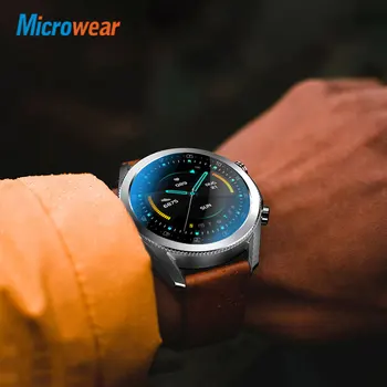 Darček Microwear L19 Smartwatch Vodotesný IP68 BT Volanie l EKG Monitor Srdcovej frekvencie Fitness Tracker VS DT95 L16 Smart Hodinky 10555