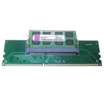 DDR3 Notebook 200 Pin modulu so-DIMM, na Ploche 240 Pin DIMM Pamäte RAM Konektor Adaptéra pamäťových modulov DDR3 Adaptér prenosný počítač Vnútornú Pamäť na Ploche 6081