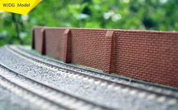 Dlhé flexibilné murivo plot svahu ochrany model vlak železničnej drobné piesku tabuľky modely vláčikov simulácia príslušenstvo hračky scény 23379