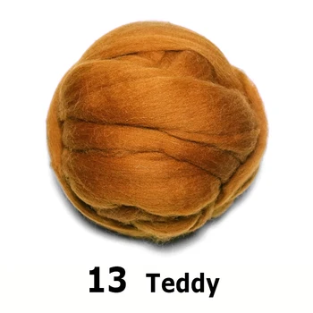 Doprava zadarmo ručné vlnená Plsť pre plstenie 50g Teddy Ideálne v Ihly Cítil 13#