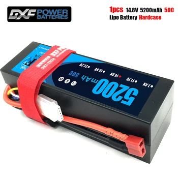 DXF Hardcase 2KS Lipo Batérie 2S 3S 4S 7.4 V, 11.1 V 14,8 V V 5200mAh 6500mAh 6750mAh 7000mAh 8400mAh 50C 60 ḞC 100C 120C pre RC Auta 5485