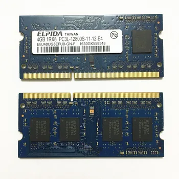 ELPIDA DDR3 RAM 4gb 1600MHz DDR3 4GB 1Rx8 PC3L-12800S-11 ddr3 Notebook pamäť 4 GB 1600 pamäť ram 39915