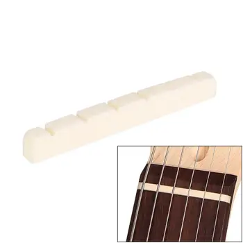 Gitara Časť 42mm / 1.65 V Kostnej Matica Pre 6 Reťazce Elektrickú Gitaru Stratocaster Tele ST TL Gitarové Príslušenstvo 15088