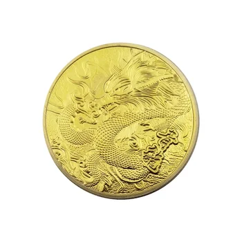 Green Gold Dragon Striebra, Medi Trikolóra Pamätné Mince Dragon Trikolóra Pamätná Medaila