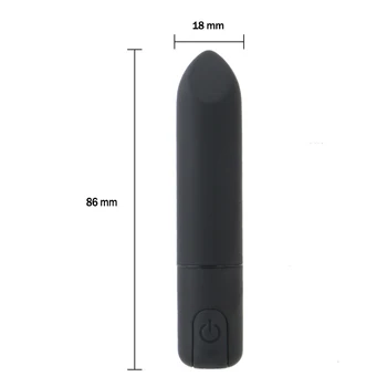 Guľka Mini Vibrátor Rúž Klitoris Stimulácia Hračky Nabíjateľná Nepremokavé G-Spot Vibrátor, Dildo Sexuálne Hračky pre Ženy, Páry 42711