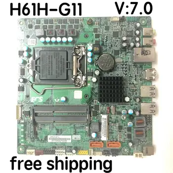 H61H-G11 V 7.1 základná doska H61 DDR3 LGA1155 Doske testované plne práce 6372